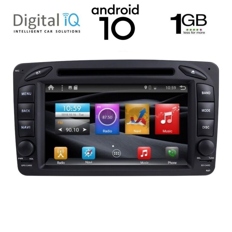 DIGITAL IQ AN X171_GPS (7'' DVD) MULTIMEDIA OEM MERCEDES C (W203) mod. 1999-2004