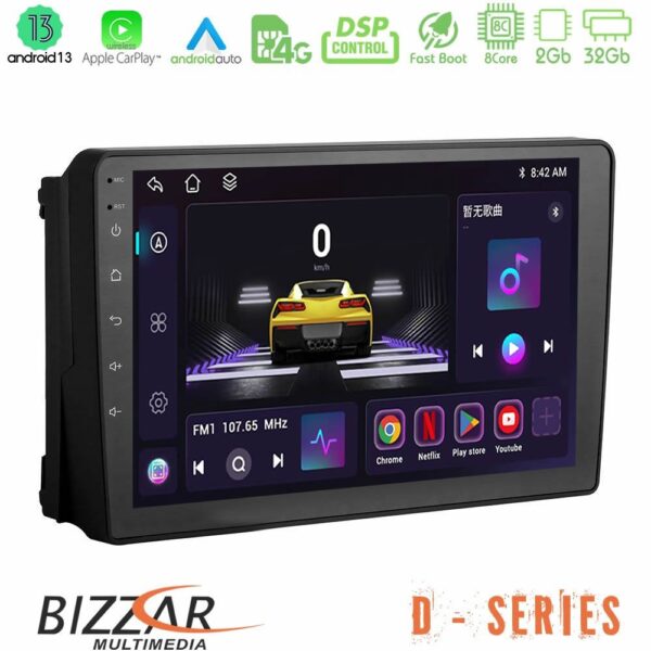 Bizzar D Series Ford 2007-> 8core Android13 2+32GB Navigation Multimedia Tablet 9"