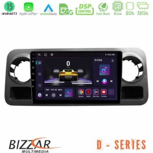 Bizzar D Series Mercedes Sprinter W907 8Core Android13 2+32GB Navigation Multimedia Tablet 10"
