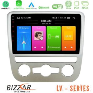Bizzar LV Series VW Scirocco 2008 – 2014 4Core Android 13 2+32GB Navigation Multimedia Tablet 9"