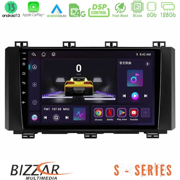 Bizzar S Series Seat Ateca 2017-2021 8core Android13 6+128GB Navigation Multimedia Tablet 9"