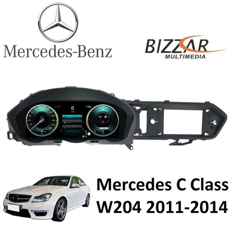 Mercedes C Class W204 2011-2014 Digital LCD Instrument Cluster 12.3" με HD οθόνη 1920*720