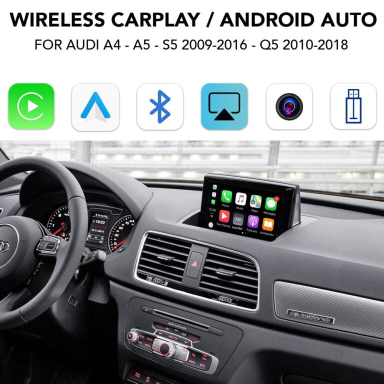 DIGITAL IQ AD 210 CPAA (CARPLAY / ANDROID AUTO BOX for AUDI A4 - A5 - S5 mod.2006-2016 & Q5 mod.2010-2018 with MMI 2G)