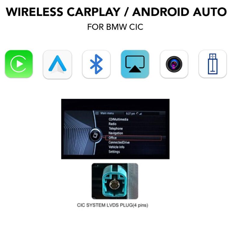 DIGITAL IQ BM 226 CPAA (CARPLAY / ANDROID AUTO BOX for BMW - MINI CIC) mod. 2008-2012 - Image 2