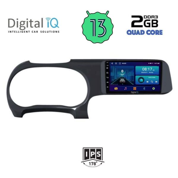 DIGITAL IQ BXB 1225_GPS (9inc) MULTIMEDIA TABLET for HYUNDAI i10 mod. 2020>