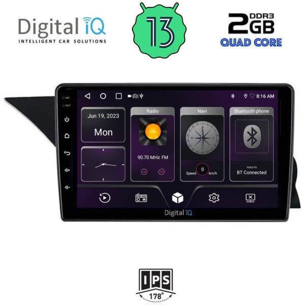 DIGITAL IQ BXB 1412_GPS (NTG 4.5) (9inc) MULTIMEDIA TABLET for MERCEDES GLK (X204) mod. 2013-2017 - Image 2