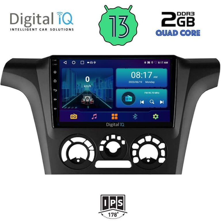 DIGITAL IQ BXB 1441_GPS A/C (9inc) MULTIMEDIA TABLET for MITSUBISHI OUTLANDER mod. 2001-2005