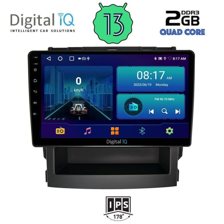 DIGITAL IQ BXB 1664_GPS (9inc) MULTIMEDIA TABLET for SUBARU FORESTER - IMPREZA mod. 2019>