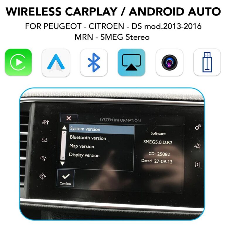 DIGITAL IQ PG 256 CPAA (CARPLAY / ANDROID AUTO BOX for  PEUGEOT - CITROEN - DS mod. 2013-2016) - Image 2