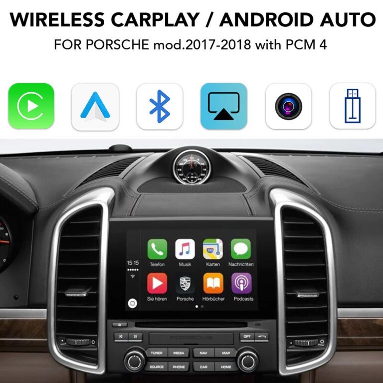 DIGITAL IQ PR 262 CPAA (CARPLAY / ANDROID AUTO BOX for PORSCHE mod.2017-2018 with PCM 4)