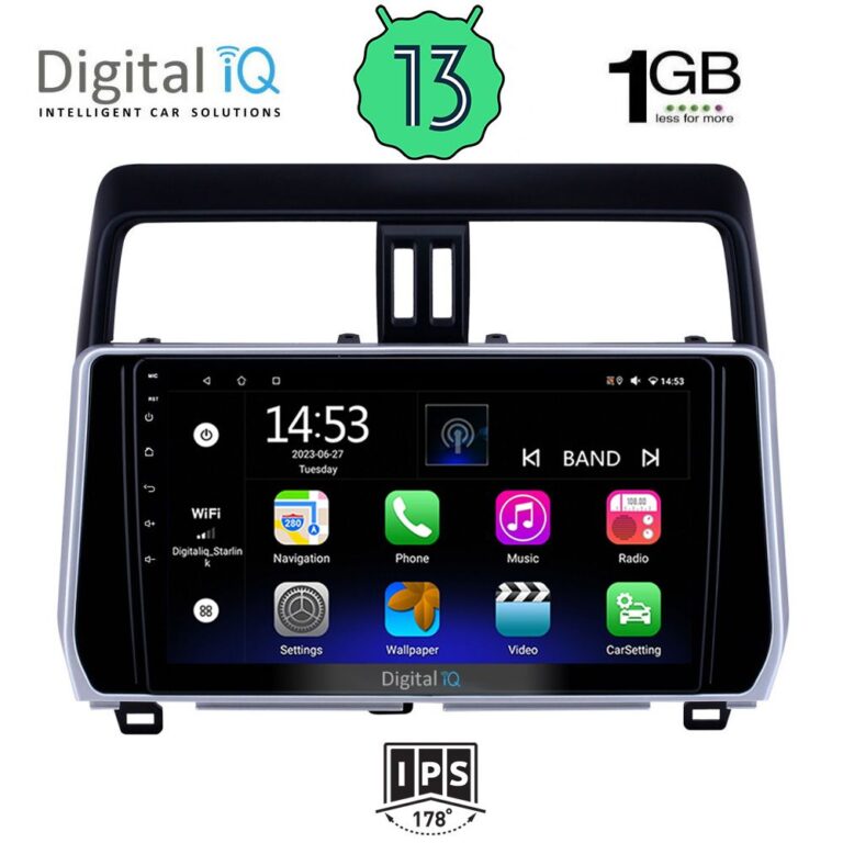 DIGITAL IQ RSA 1739_GPS (10inc) MULTIMEDIA TABLET OEM TOYOTA LAND CRUISER mod. 2019>