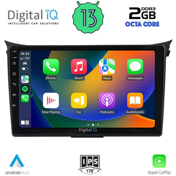 DIGITAL IQ RTC 5232_CPA (9inc) MULTIMEDIA TABLET for HYUNDAI i30  mod. 2012-2017 - Image 2
