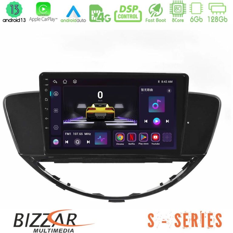 Bizzar S Series Subaru Tribeca 2007-2014 8core Android13 6+128GB Navigation Multimedia Tablet 9"