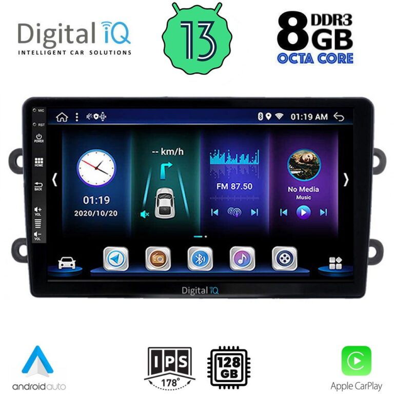 DIGITAL IQ BXD 8102_CPA (9inc) MULTIMEDIA TABLET for DACIA DUSTER mod. 2012-2019