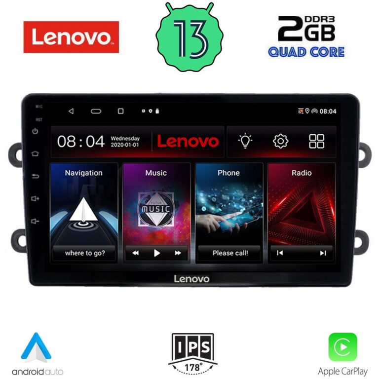 LENOVO LVD 4102_CPA (9inc) MULTIMEDIA TABLET for DACIA DUSTER mod. 2012-2019