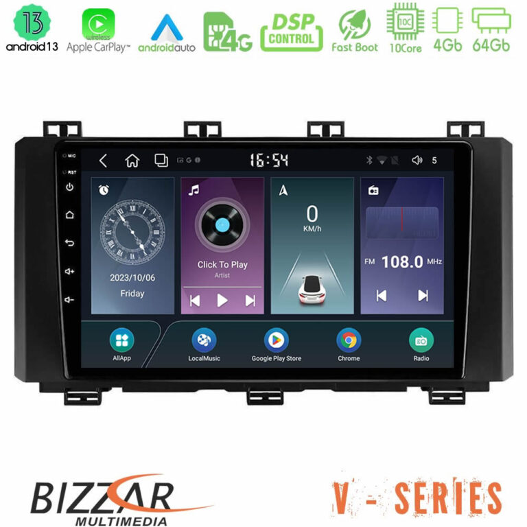 Bizzar V Series Seat Ateca 2017-2021 10core Android13 4+64GB Navigation Multimedia Tablet 9"