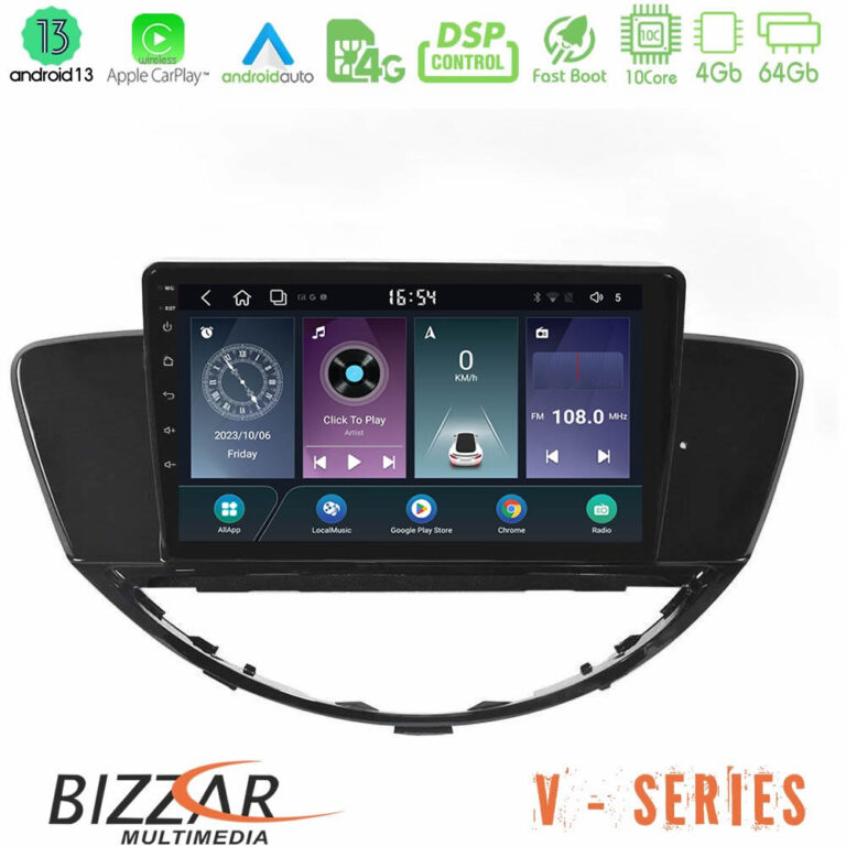 Bizzar V Series Subaru Tribeca 2007-2014 10core Android13 4+64GB Navigation Multimedia Tablet 9"