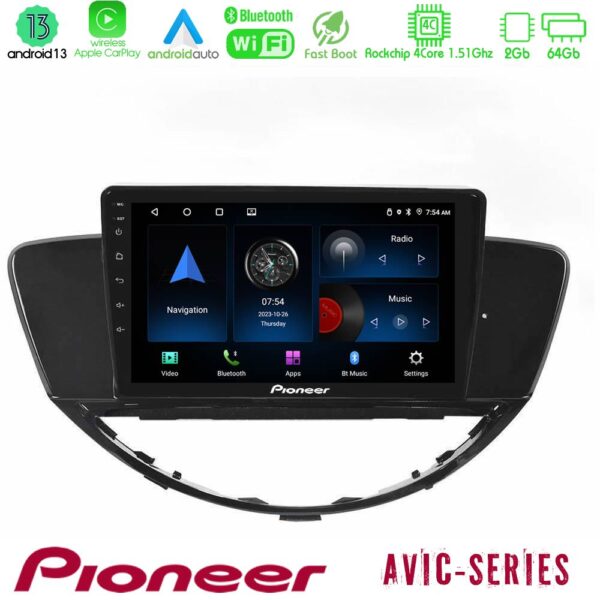 Pioneer AVIC 4Core Android13 2+64GB Subaru Tribeca 2007-2014 Navigation Multimedia Tablet 9"