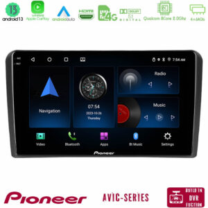 Pioneer AVIC 8Core Android13 4+64GB Audi A3 8P Navigation Multimedia Tablet 9"