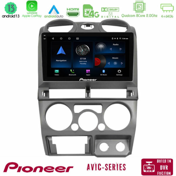 Pioneer AVIC 8Core Android13 4+64GB Isuzu D-Max 2007-2011 Navigation Multimedia Tablet 9"
