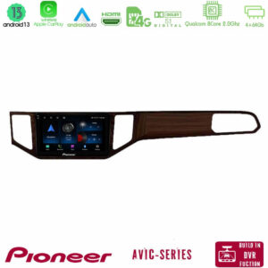 Pioneer AVIC 8Core Android13 4+64GB VW Sportsvan 2014-2020 Navigation Multimedia Tablet 9" (Ξύλινη απόχρωση)