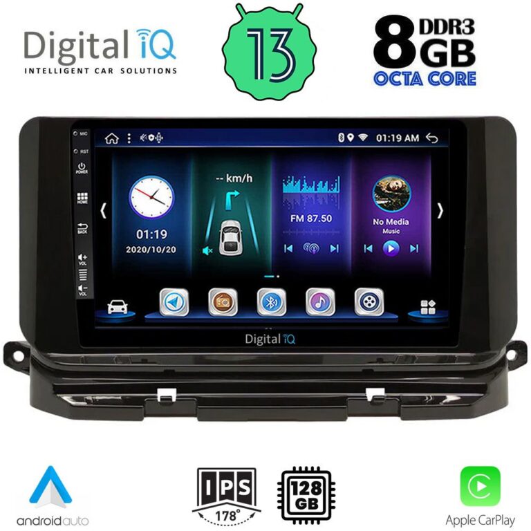 DIGITAL IQ BXD 8598_CPA (10inc) MULTIMEDIA TABLET for SKODA OCTAVIA 8 mod. 2021>