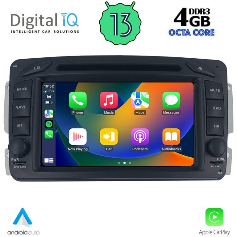 DIGITAL IQ BXE 671_CPA (7" DVD) MULTIMEDIA for MERCEDES C (W203) mod. 1999-2004 - Image 2