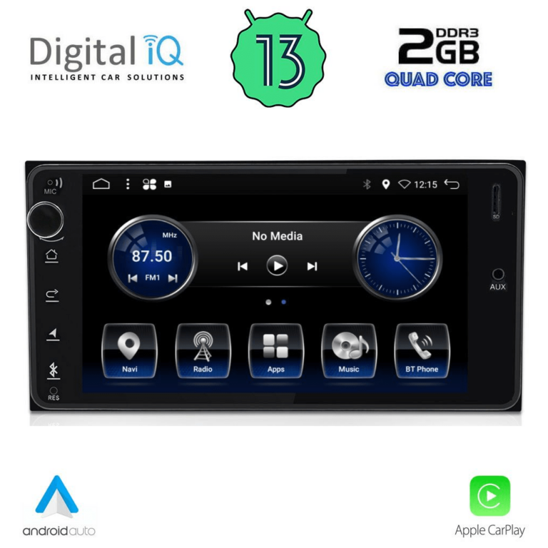 DIGITAL IQ BXH 263_CPA (7″ DECK) MULTIMEDIA for TOYOTA ALL (200mm)