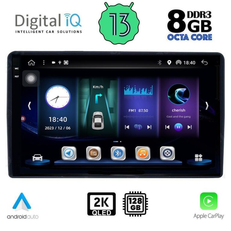 DIGITAL IQ BXD 11081_CPA (9inc) MULTIMEDIA TABLET for CITROEN – PEUGEOT mod. 2008-2018