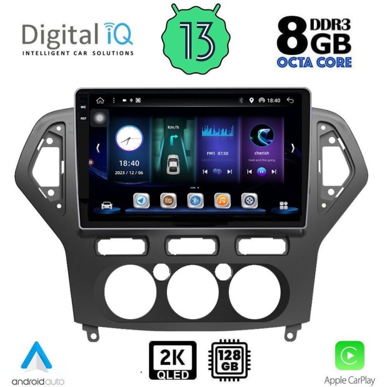 DIGITAL IQ BXD 11162_CPA A/C (10inc) MULTIMEDIA TABLET for FORD MONDEO mod. 2007-2011