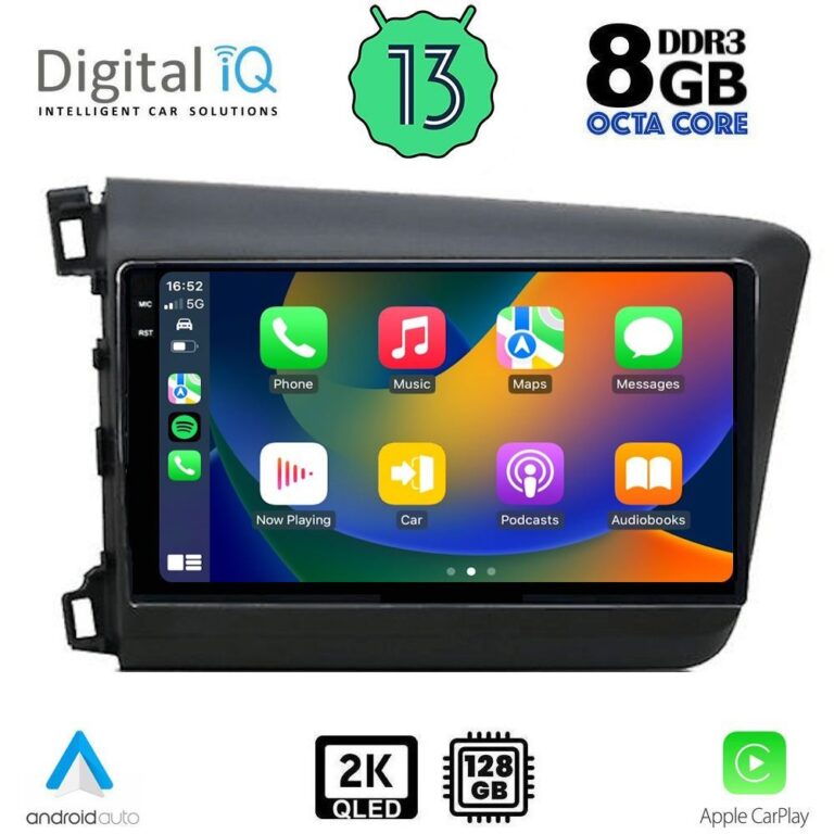 DIGITAL IQ BXD 111904D_CPA (9inc) MULTIMEDIA TABLET for HONDA CIVIC 4Doors mod. 2012-2016 - Image 2