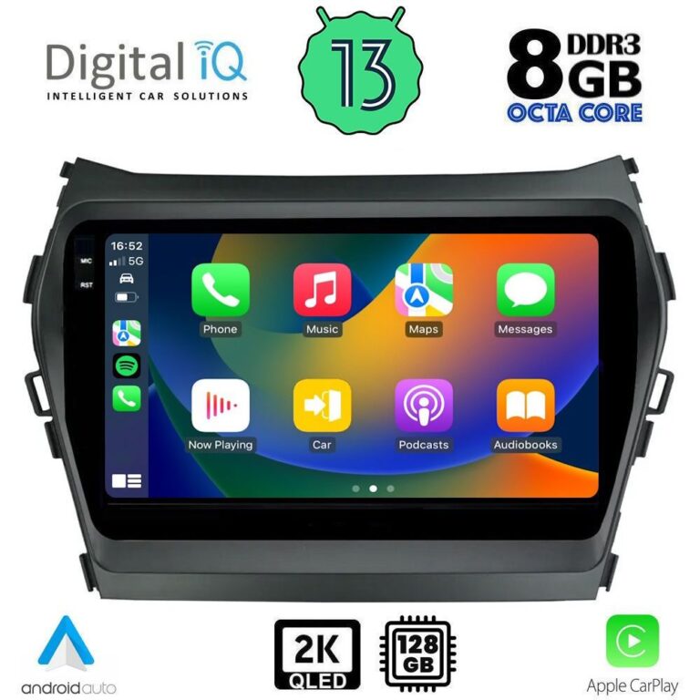 DIGITAL IQ BXD 11238_CPA (9inc) MULTIMEDIA TABLET for HYUNDAI IX45 mod. 2013-2017 - Image 2