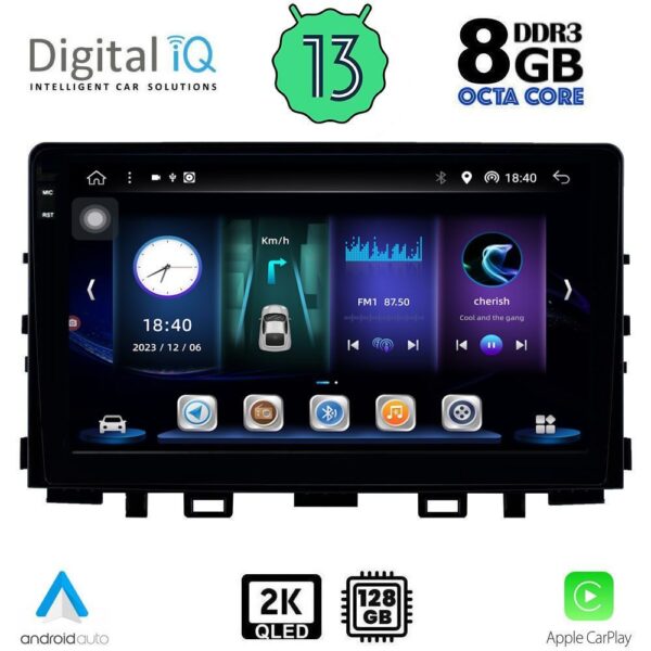 DIGITAL IQ BXD 11316_CPA (9inc) MULTIMEDIA TABLET for KIA RIO mod. 2018>