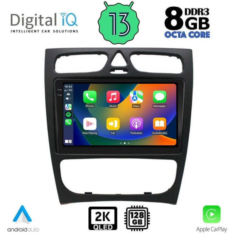 DIGITAL IQ BXD 11402_CPA (9inc) MULTIMEDIA TABLET for MERCEDES C (W203) mod. 1999-2004 - Image 2