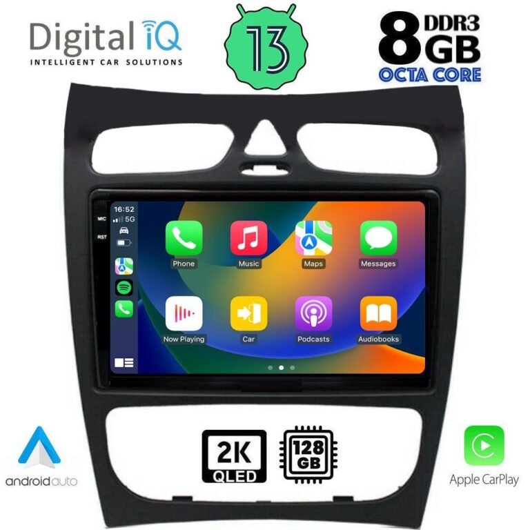 DIGITAL IQ BXD 11406_CPA (9inc) MULTIMEDIA TABLET for MERCEDES CLK (W209) mod. 2000-2004 - Image 2