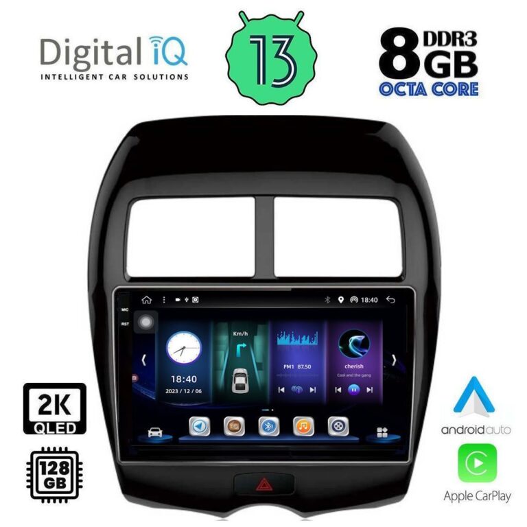 DIGITAL IQ BXD 11430_CPA (10inc) MULTIMEDIA TABLET for MITSUBISHI ASX mod. 2009> - PEUGEOT 4008 mod. 2012-2018