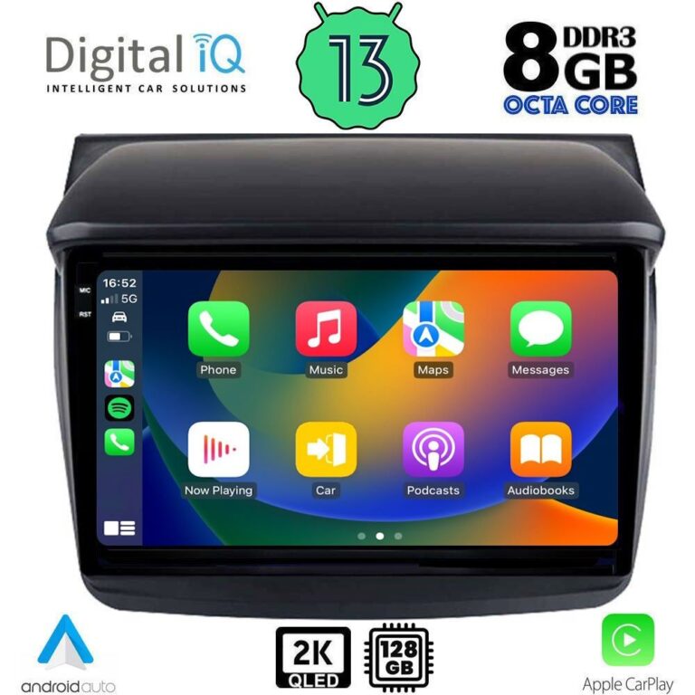 DIGITAL IQ BXD 11436_CPA (9inc) MULTIMEDIA TABLET for MITSUBISHI L200 mod. 2006-2015 - Image 2