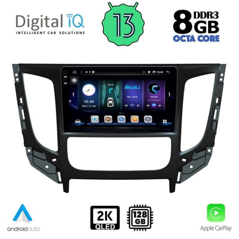 DIGITAL IQ BXD 11437_CPA CLIMA (9inc) MULTIMEDIA TABLET for MITSUBISHI L200 mod. 2015>