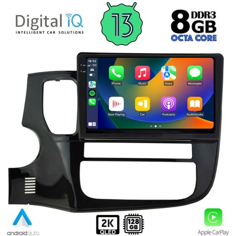 DIGITAL IQ BXD 11443_CPA (9inc) MULTIMEDIA TABLET for MITSUBISHI OUTLANDER mod. 2013-2020 - Image 2