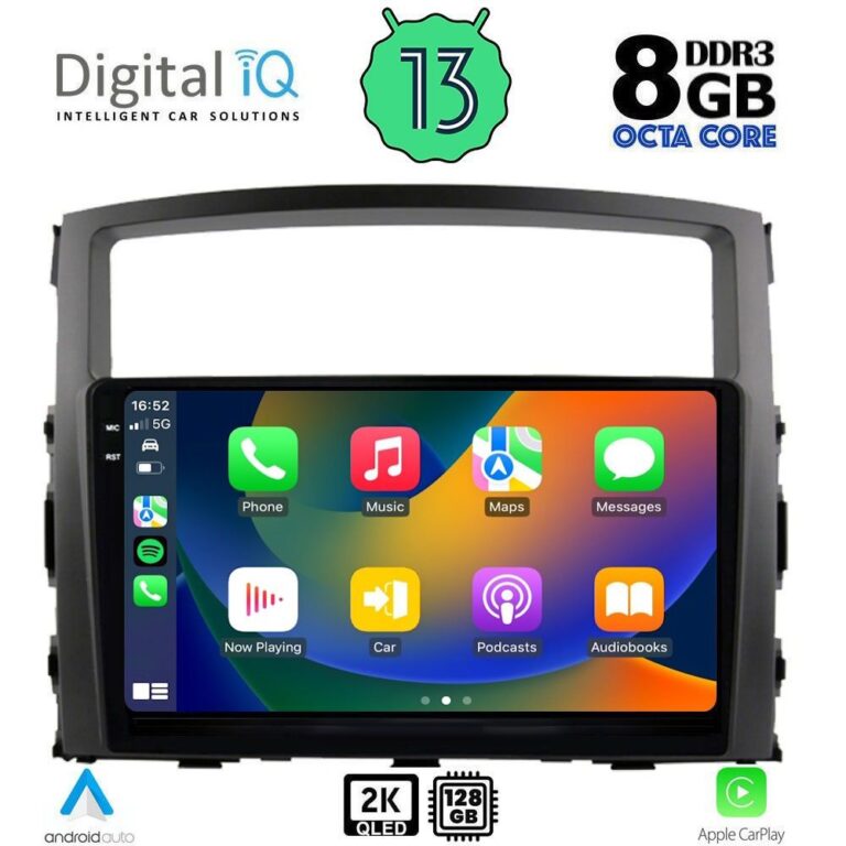 DIGITAL IQ BXD 11446_CPA (9inc) MULTIMEDIA TABLET for MITSUBISHI PAJERO mod. 2006-2013 - Image 2