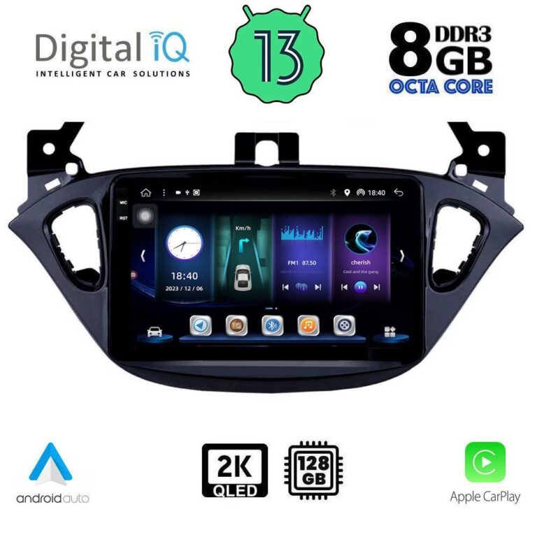 DIGITAL IQ BXD 11486_CPA (9inc) MULTIMEDIA TABLET for OPEL ADAM - CORSA E  mod. 2014-2021