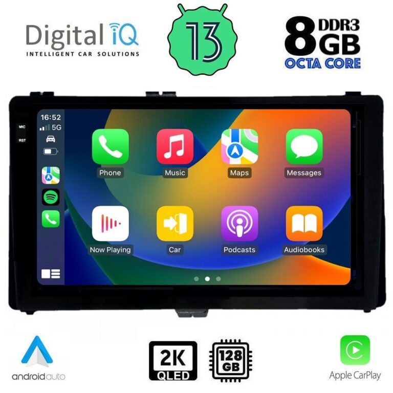 DIGITAL IQ BXD 11703_CPA (9inc) MULTIMEDIA TABLET for TOYOTA AURIS mod. 2015> – AYGO X mod. 2022> – COROLLA mod. 2017-2019 - Image 2