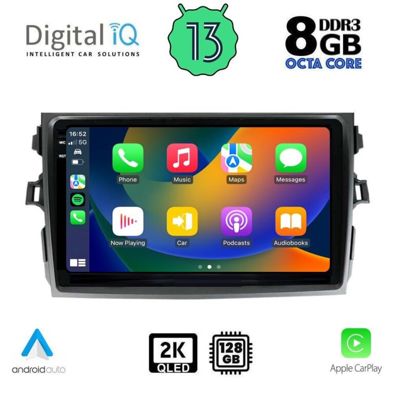 DIGITAL IQ BXD 11713_CPA (9inc) MULTIMEDIA TABLET for TOYOTA COROLLA 4D mod. 2006-2012 - Image 2