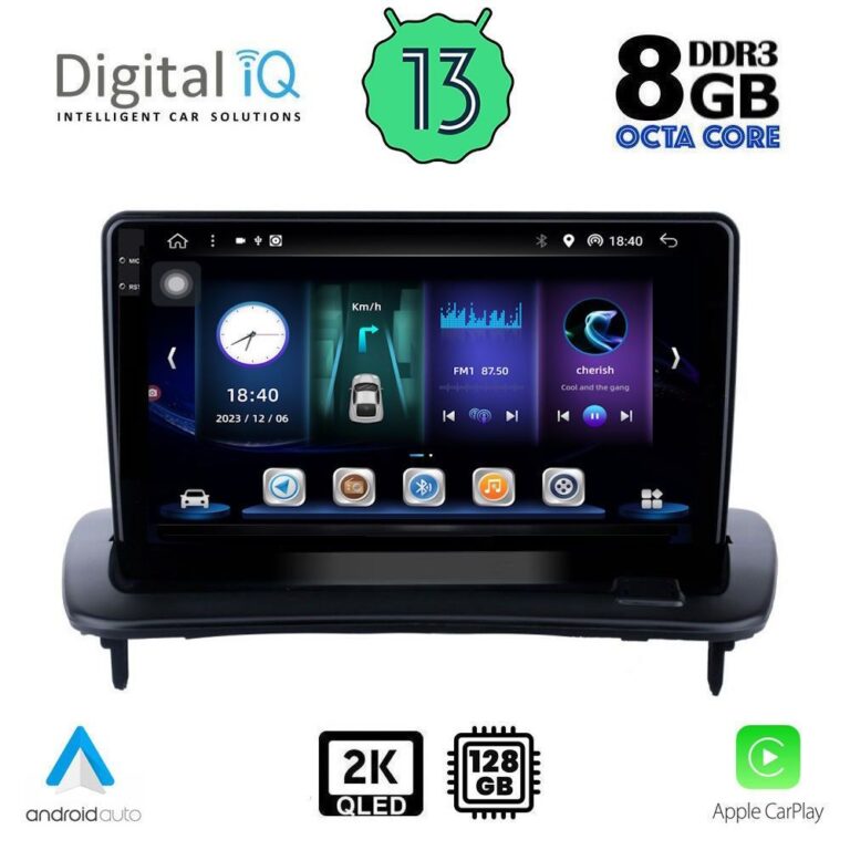 DIGITAL IQ BXD 11783_CPA (9inc) MULTIMEDIA TABLET for VOLVO C30 - S40 mod. 2004-2013