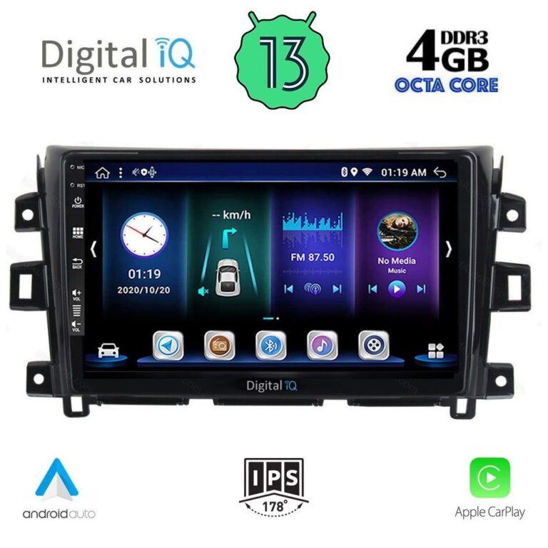 DIGITAL IQ BXD 6455_CPA (9inc) MULTIMEDIA TABLET for NISSAN NAVARA mod. 2016>