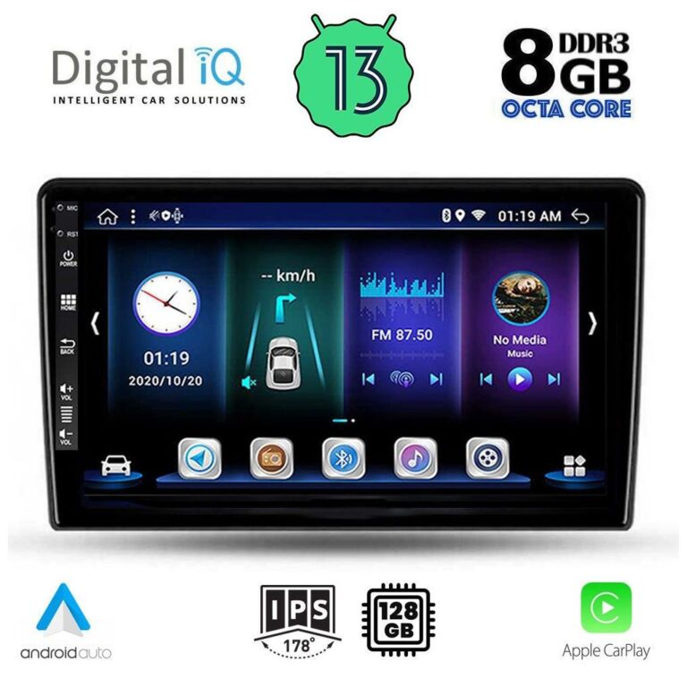 DIGITAL IQ BXD 8702_CPA (9inc) MULTIMEDIA TABLET for TOYOTA AURIS mod. 2007-2012