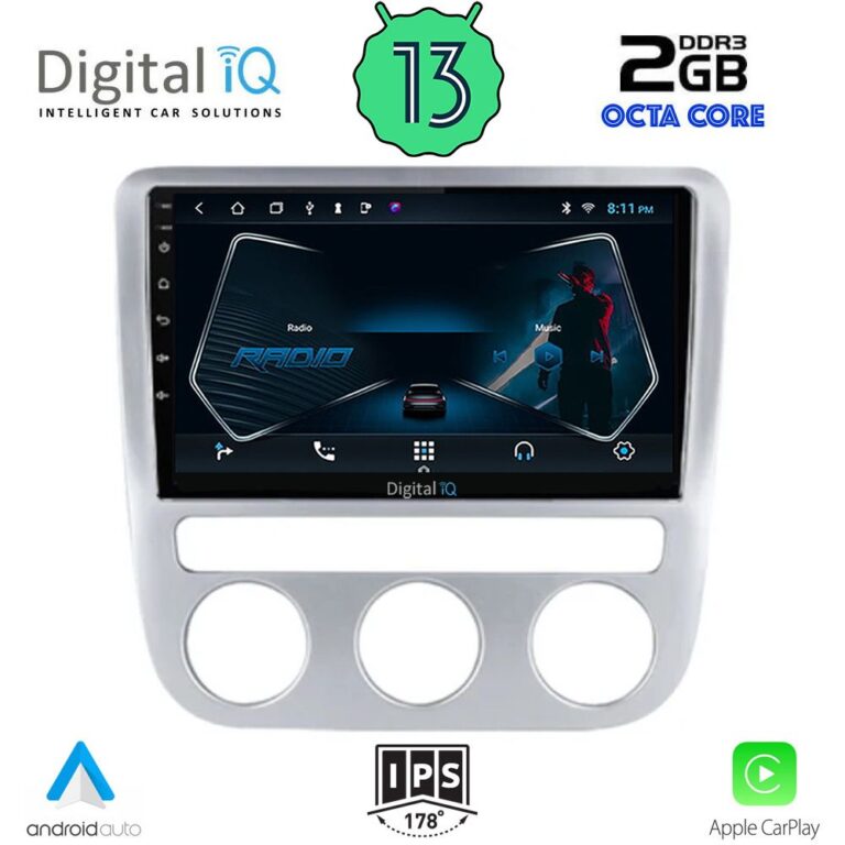 DIGITAL IQ RTC 5752_CPA CLIMA (9inc) MULTIMEDIA TABLET for VW   EOS mod. 2006> - SCIROCCO mod. 2008-2014