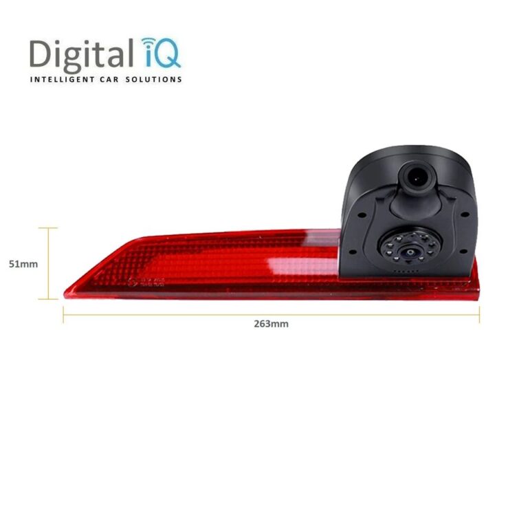 DIGITAL IQ CAMERA SL835S (AHD) BRAKE LIGHT DUAL CAMERA FORD TRANZIT CUSTOM mod. 2012-2015