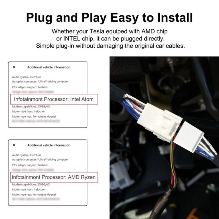 DIGITAL IQ DASH T007_CPAA (6.9inc) TESLA MODEL 3 / Y mod. 2019-2023 - Image 11