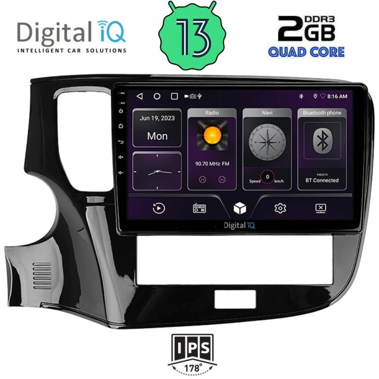 DIGITAL IQ BXB 1440_GPS (10inc) MULTIMEDIA TABLET for MITSUBISHI OUTLANDER mod. 2020-2022 - Image 2